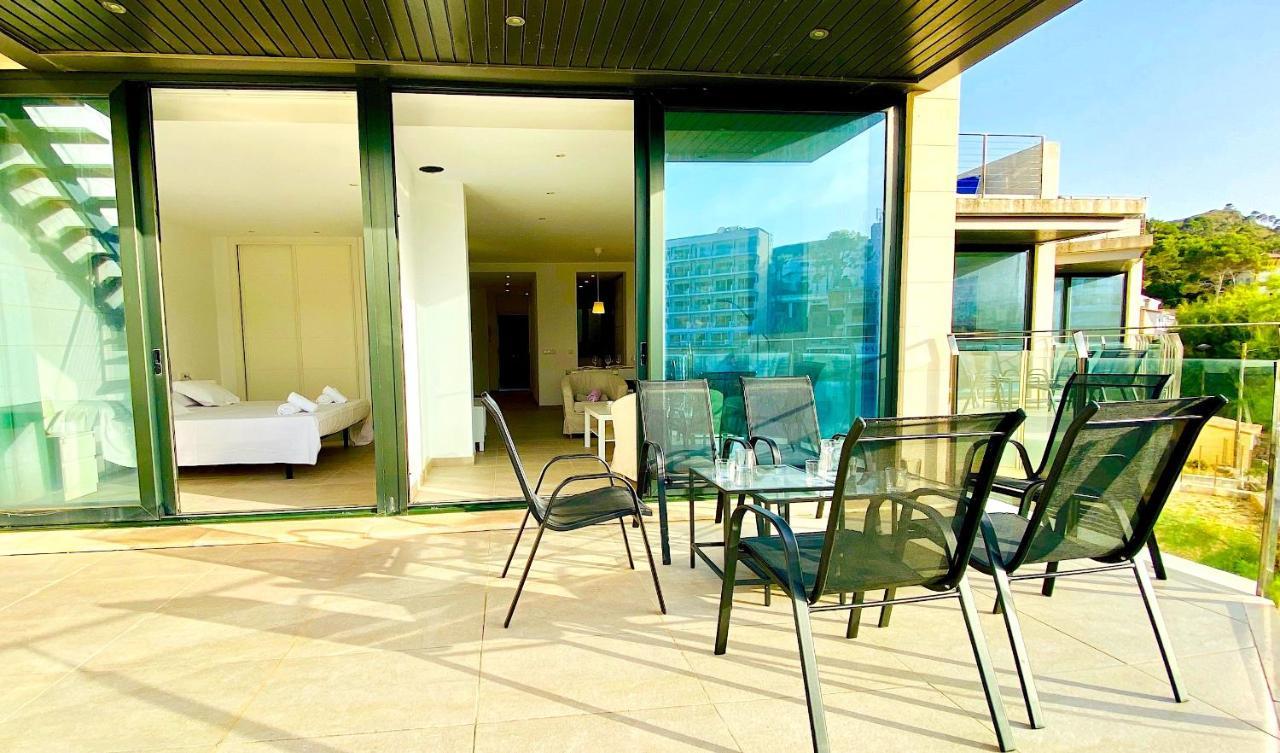 Mirador Blue - Penthouse Apartments With Roof Terrace Cala de Sant Vicenc エクステリア 写真