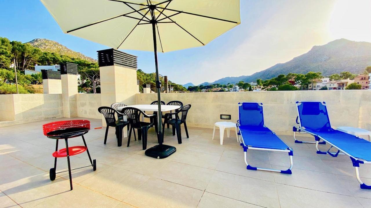 Mirador Blue - Penthouse Apartments With Roof Terrace Cala de Sant Vicenc エクステリア 写真