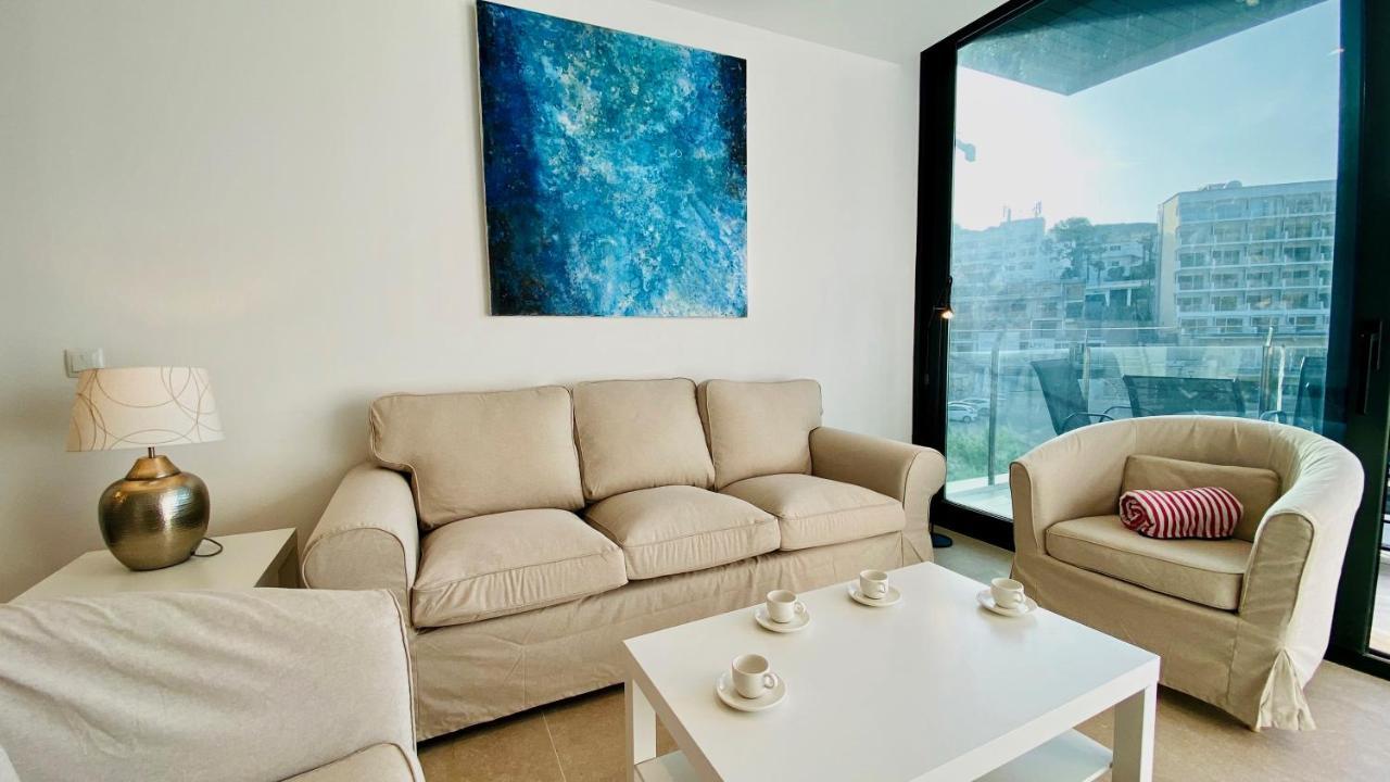 Mirador Blue - Penthouse Apartments With Roof Terrace Cala de Sant Vicenc エクステリア 写真