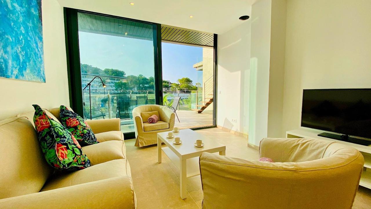 Mirador Blue - Penthouse Apartments With Roof Terrace Cala de Sant Vicenc エクステリア 写真